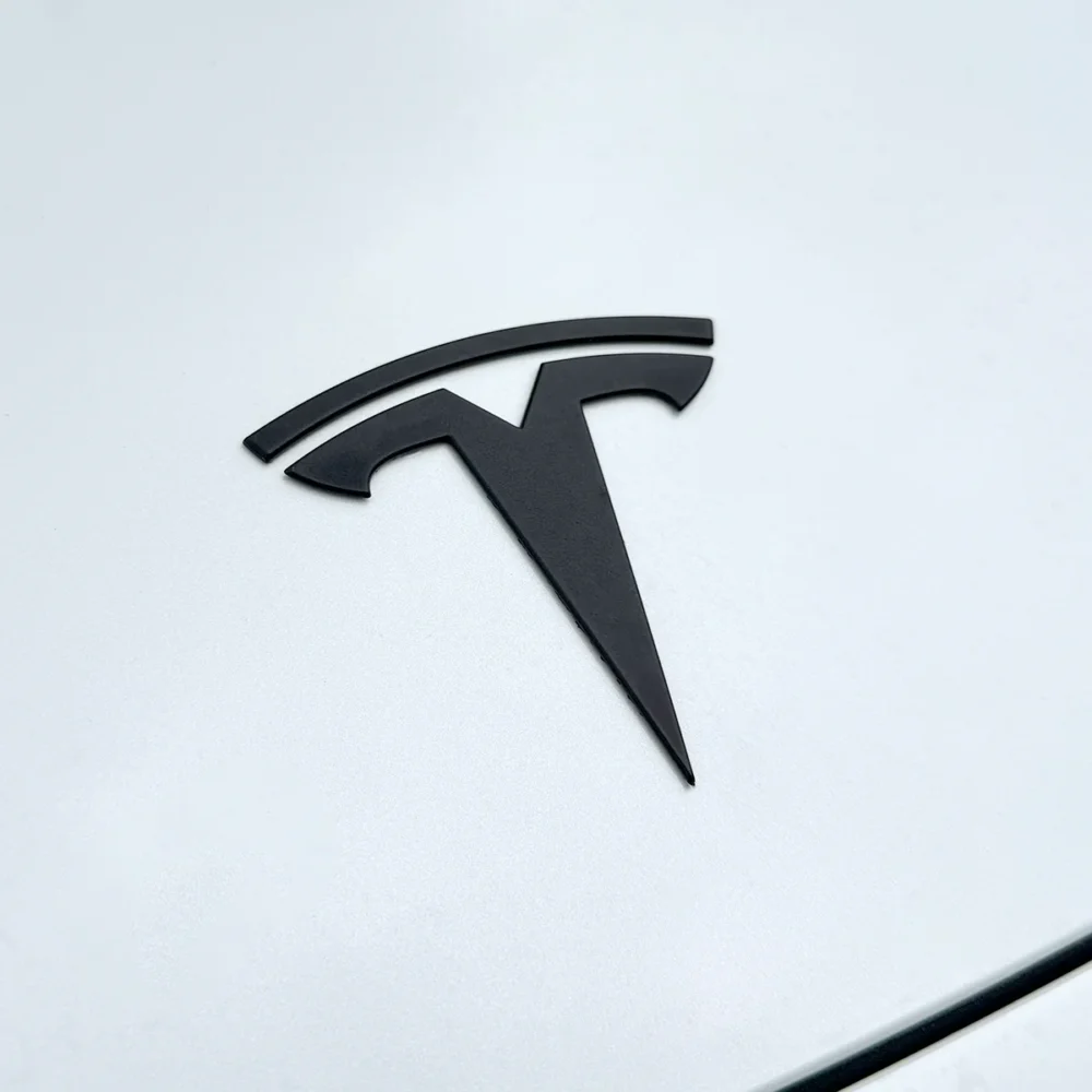 Tesla Front T Badge ~ Model Y (2025) / Model 3 (2024-2025)