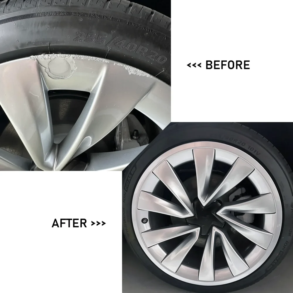 20" Helix Wheel Edge Cover ~ Model Y (2025-2026) - Image 3