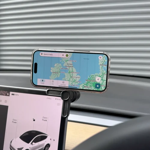 Alternative view of Screen Magnetic Phone Mount ~ Model Y (2022-2026) / Model 3 (2019-2026)
