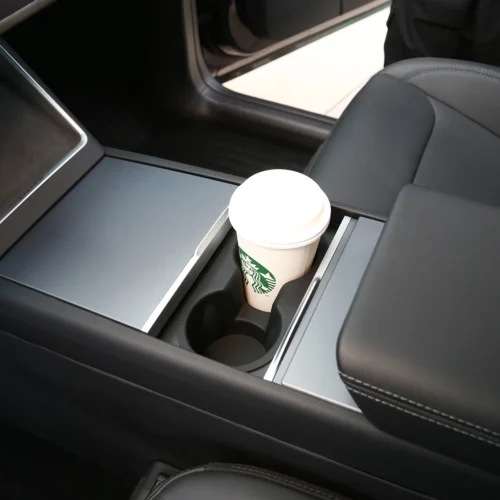 Alternative view of Cup Holder Insert ~ Model Y (2025-2026) / Model 3 (2024-2026)