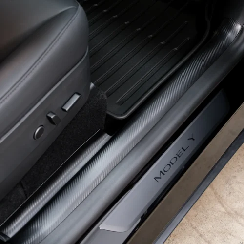 Alternative view of Door Sill Protector ~ Model Y (2022-2024)