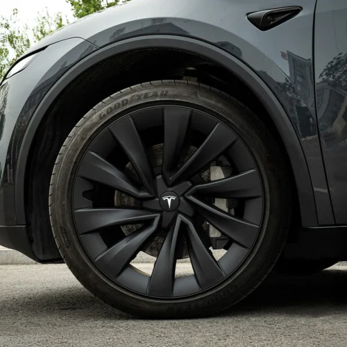 20" Black Helix Hubcaps ~ Model Y (2025-2026)