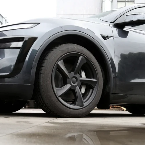 Alternative view of 19" Crossflow Hubcaps ~ Model Y (2025-2026)