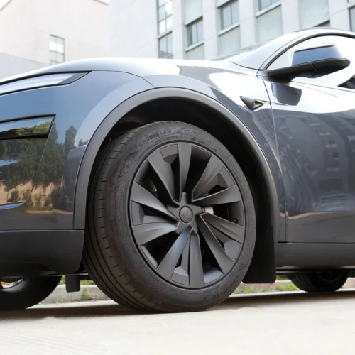 Alternative view of 19" Razor Hubcaps ~ Model Y (2025-2026)