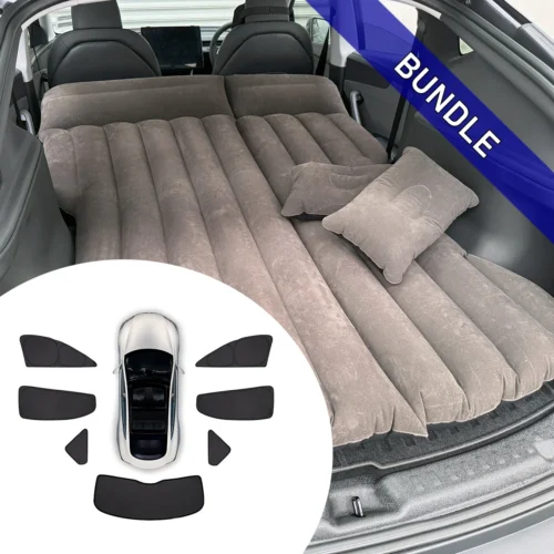 Bundle: Camping Mattress + Privacy Curtains ~ Model Y (2022-2026)