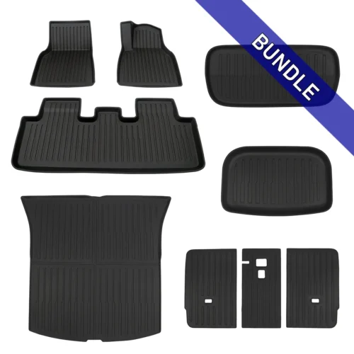 Bundle: Floor Mats & Liners Full Set ~ Model Y (2025-2026)