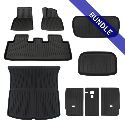 Bundle: Floor Mats & Liners Full Set ~ Model Y (2025-2026)