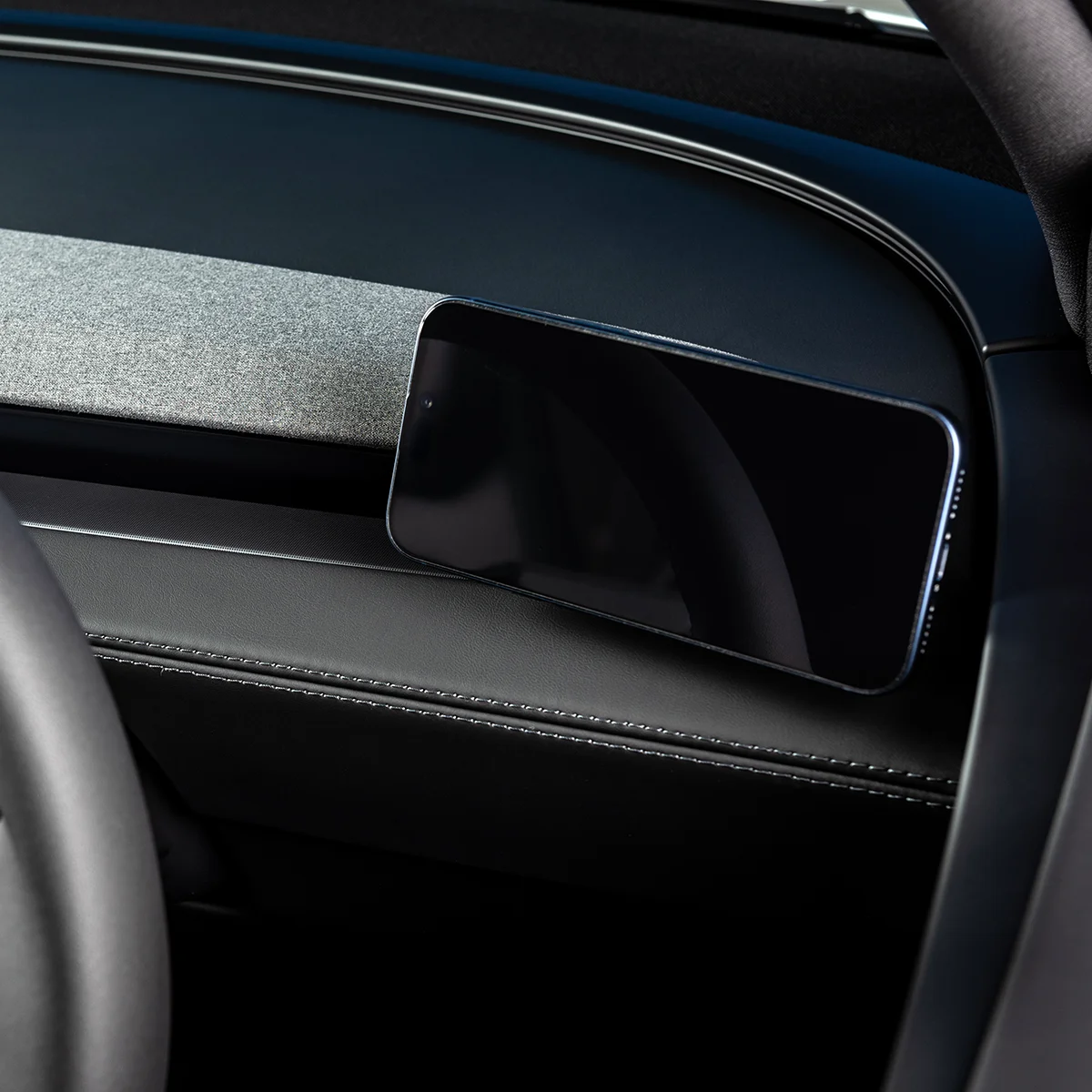 Dash Corner Magnetic Phone Mount ~ Model Y (2025-2026) / Model 3 (2024-2026) - Image 5