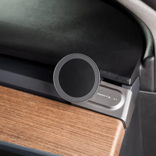 Alternative view of Dash Corner Magnetic Phone Mount ~ Model Y (2022-2024) / Model 3 (2019-2023)